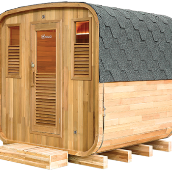 Sauna d'extérieur Gaïa Nova Épicéa Cabine Vapeur