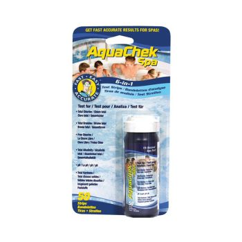 TEST AQUACHEK SPA testeur 6 en 1